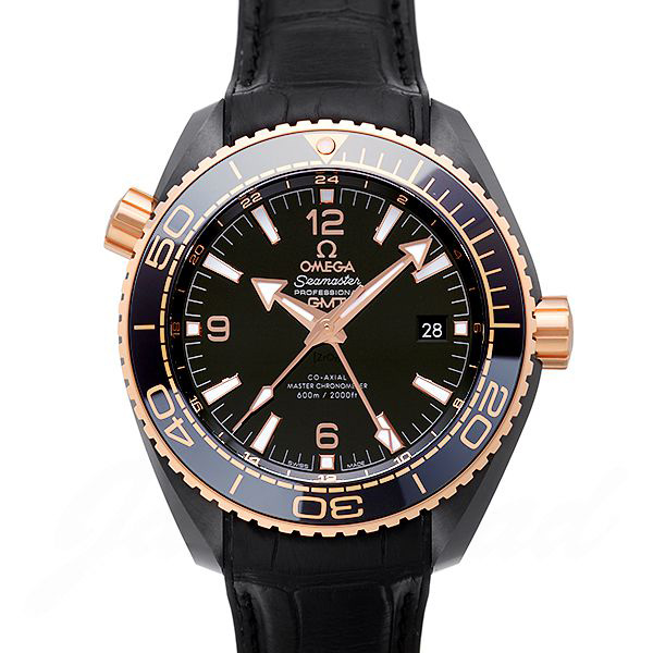オメガスーパーコピー OMEGA シーマスター 600 プラネットオーシャン GMT コーアクシャル マスタークロノメーター ディープブラック 215.63.46.22.01.001
